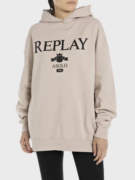 Худі Replay бежевий