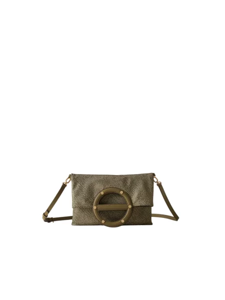 Torebka crossbody Borbonese zielona