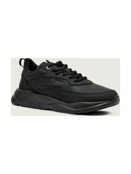 HUGO Sneakers Leon_runn_pu negru