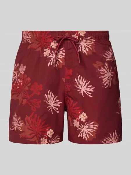 Kąpielówki Jack & Jones z nadrukiem białe