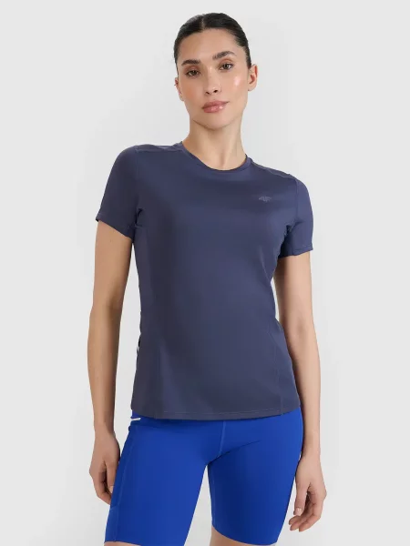 4F koszulka t-shirt do biegania S granatowa
