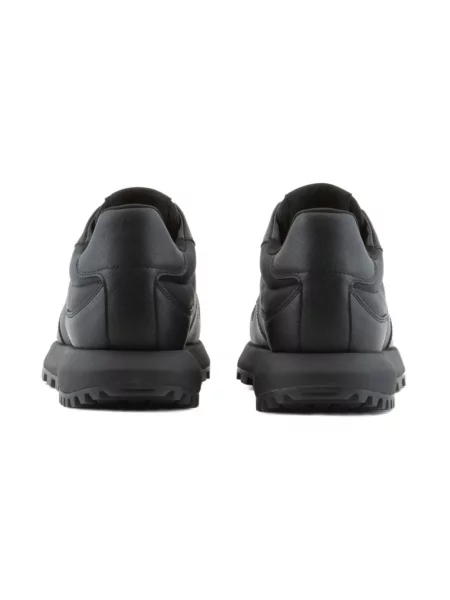 Sneakersy Emporio Armani z logo czarne