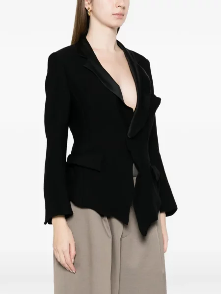 Geacă Undercover asimetrică negru