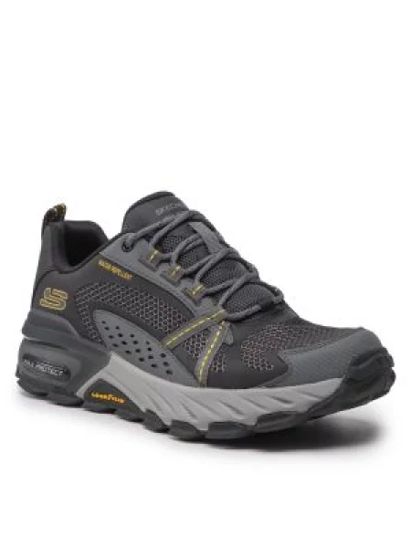 Παπούτσια πεζοπορίας Skechers Max Protect Black/Charcoal μαύρο