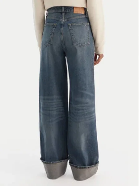 Tommy Jeans Farmer Claire Wide Leg sötétkék