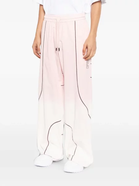 Τρέξιμο παντελόνι Off-white με κέντημα λευκό