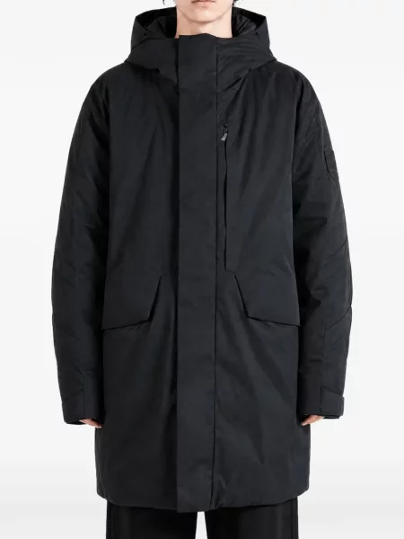 Geacă Hugo Boss Br cu glugă negru