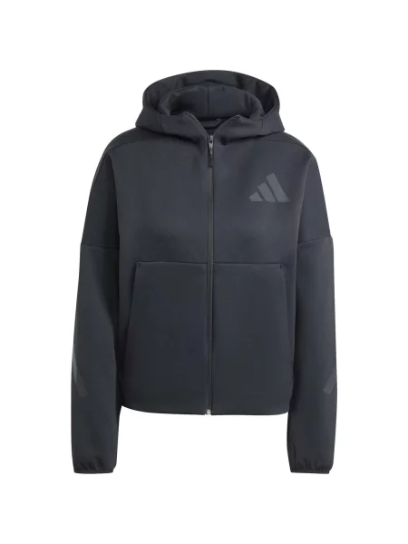 ADIDAS SPORTSWEAR Sportovní mikina Z.N.E. šedá černá