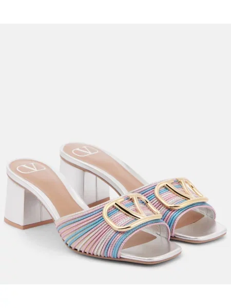 Mules Valentino Garavani roza