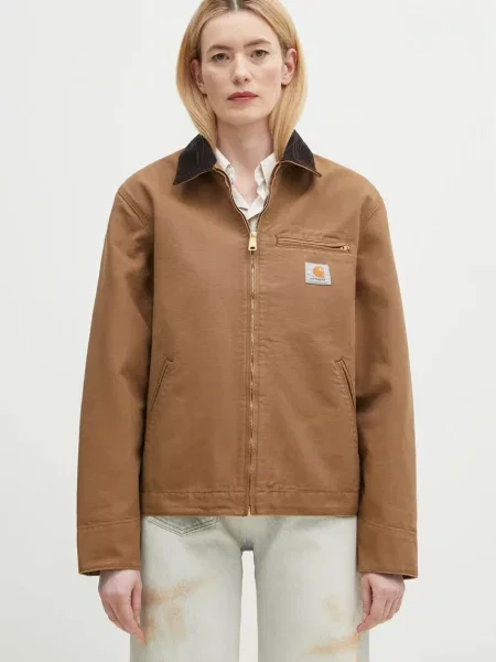 Carhartt WIP kurtka Detroit Jacket przejściowa brązowy