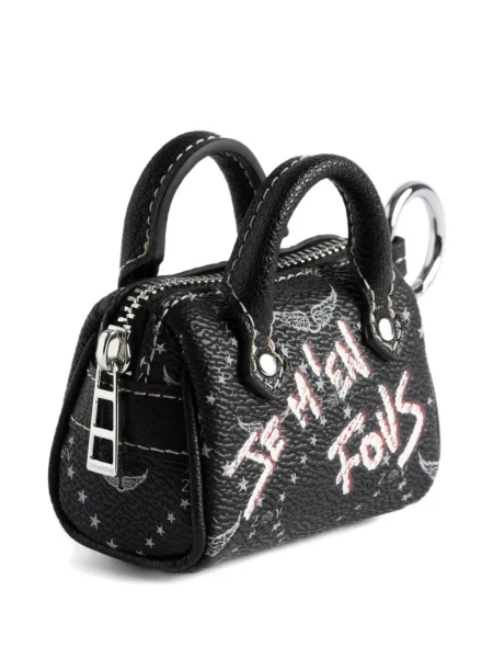 Geantă Zadig&voltaire cu imagine negru