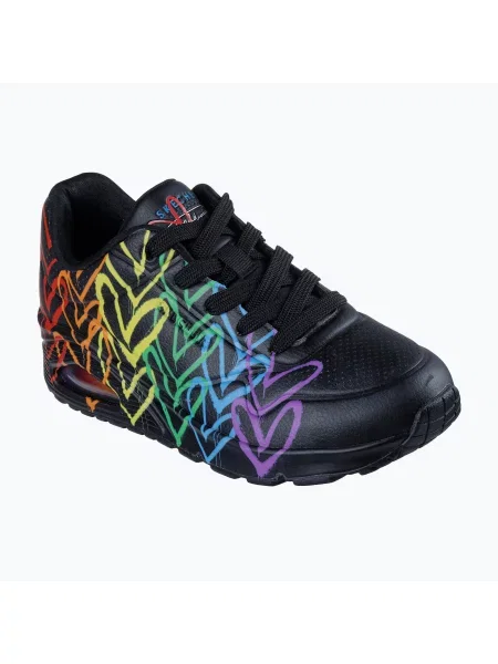 Дамски обувки SKECHERS Uno Full Of Love black черно