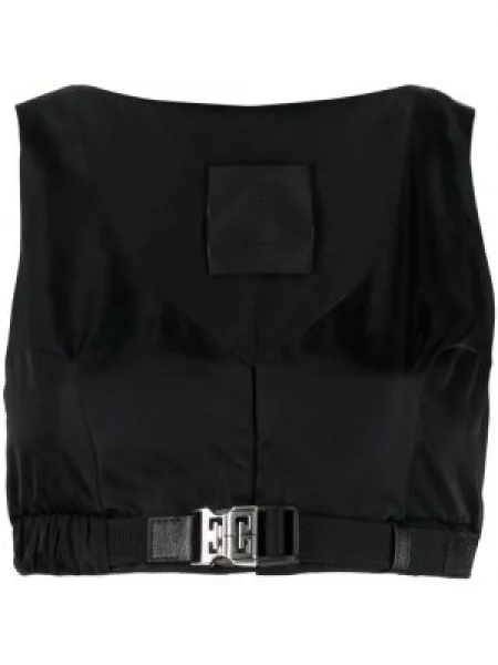 Top Givenchy cu cataramă negru