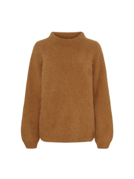 Sweter Btfcph z kaszmiru brązowy