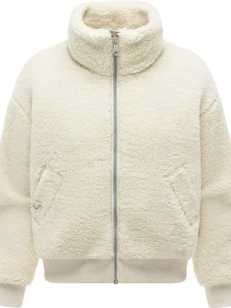Ragwear Φθινοπωρινό και ανοιξιάτικο μπουφάν εκρού