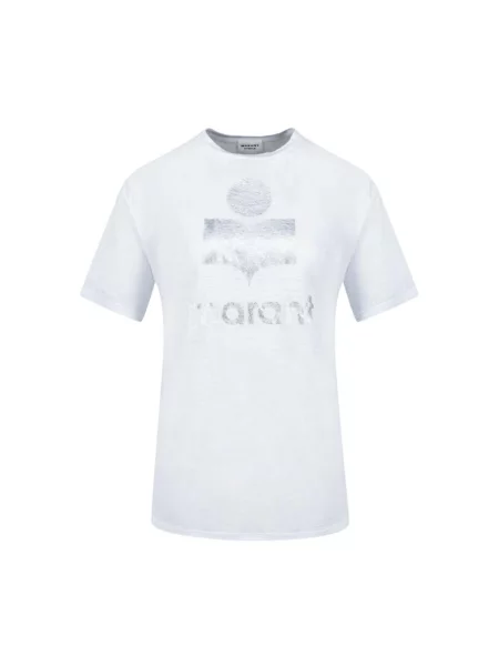 Koszulka Isabel Marant z logo biała