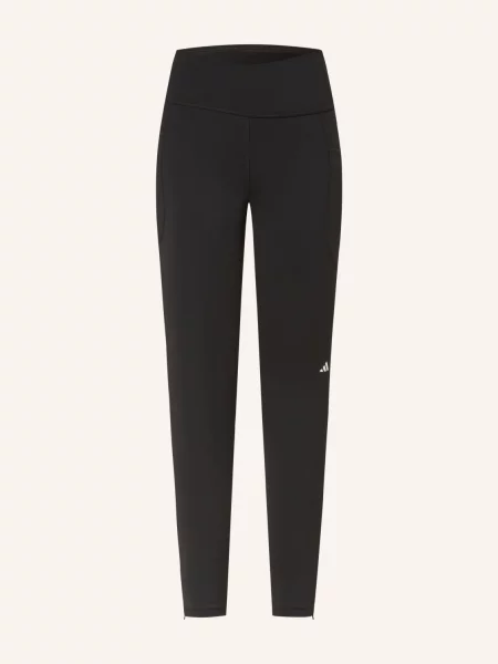 Adidas Legginsy Do Biegania Daily Run schwarz białe