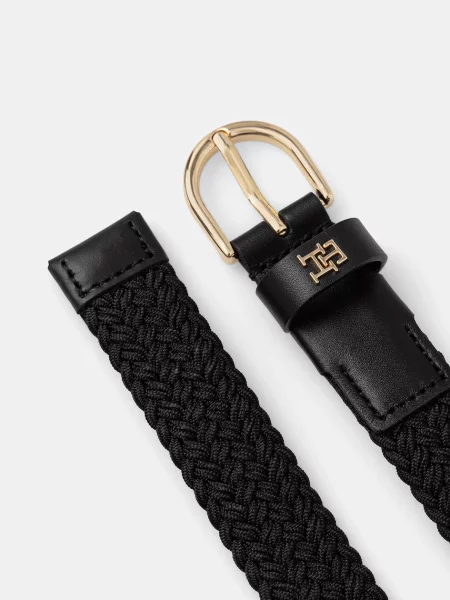 Tommy Hilfiger pleten pas črna