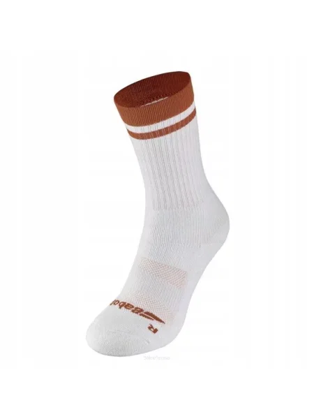 Skarpety Babolat Clay Single Socks białe