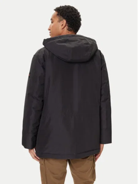 BOSS Orange Zimná parka čierna