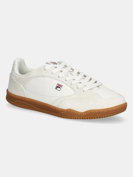 Кожени маратонки Fila Slantshot бежово