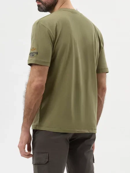 Футболка Aeronautica Militare зелена