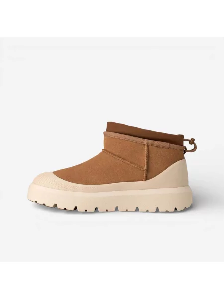 Klasické malé mini členkové topánky Ugg biela