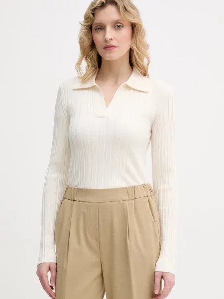 United Colors of Benetton polo z beżowa