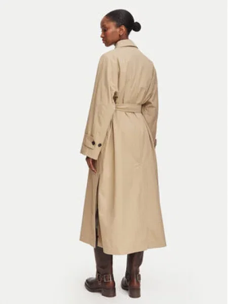 Kabát pro přechodné období Weekend Max Mara béžový