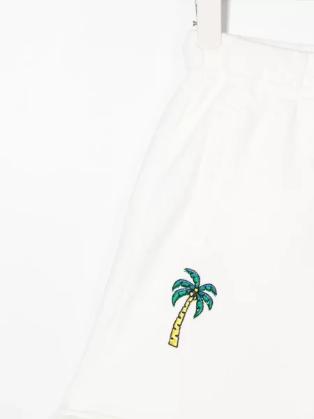Szorty dziecięce Palm Angels białe