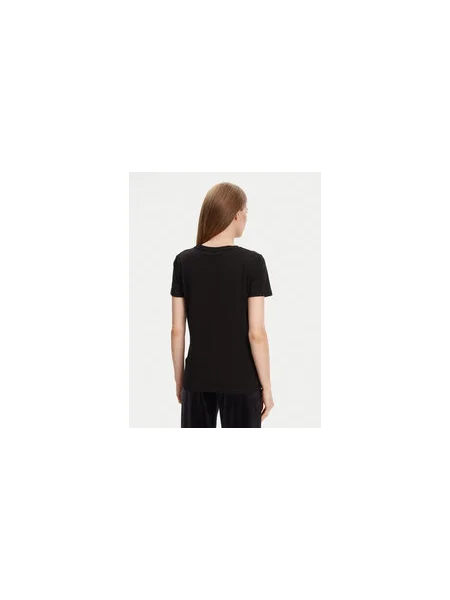 Guess Póló Regular Fit fekete