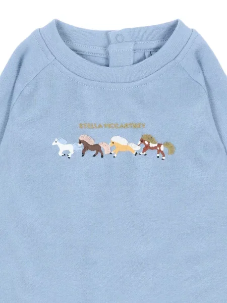 Gyerek melegítő felső Stella Mccartney kék
