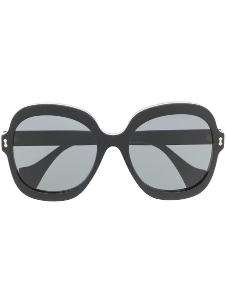 Ochelari de soare Gucci Eyewear cu autograf negru
