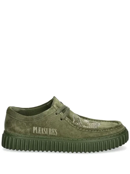 Pantofi Clarks Originals verde
