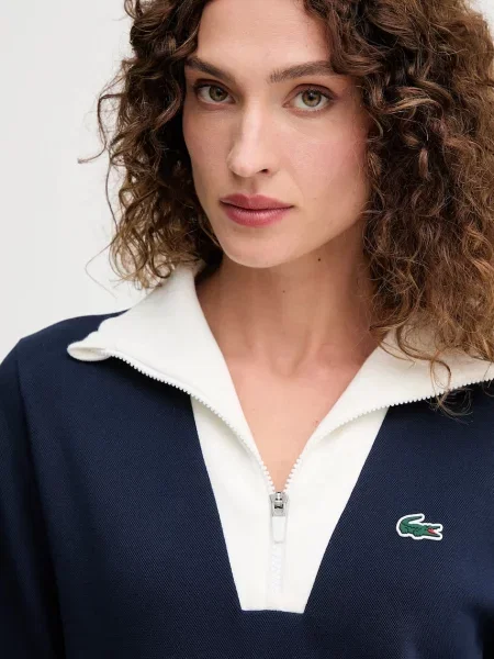 Кофта Lacoste з аплікацією синій