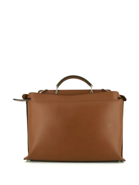 Kabelka Fendi Pre-owned hnědá