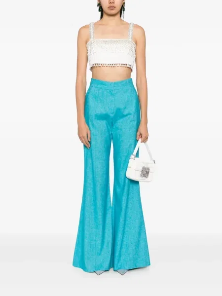 Pantaloni Elie Saab albastru
