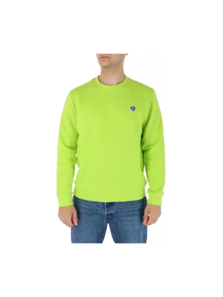 Bluza nierozpinana North Sails z okrągłym dekoltem zielona