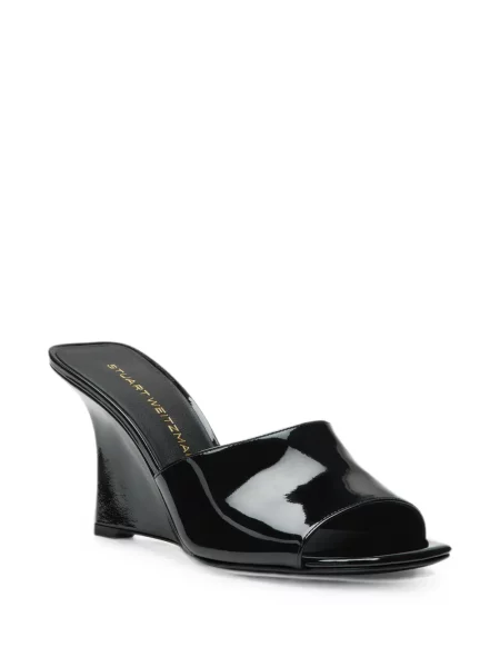 Sandale Stuart Weitzman cu pană negru