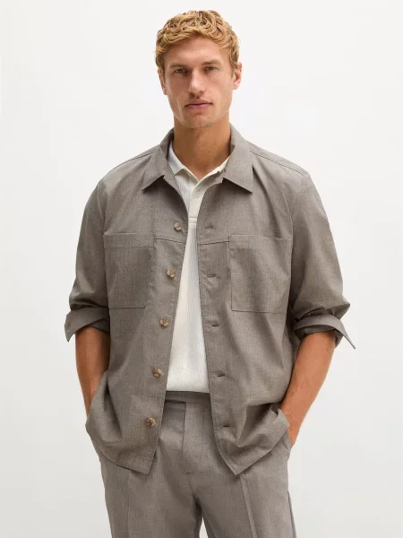 Рубашка Marc O'polo серая