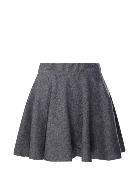 Fusta mini By Malene Birger evazată gri