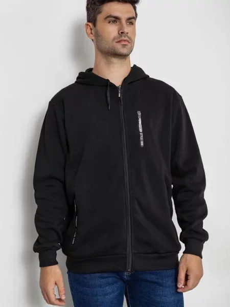 Кофта Ager бавовна/поліестер чорний