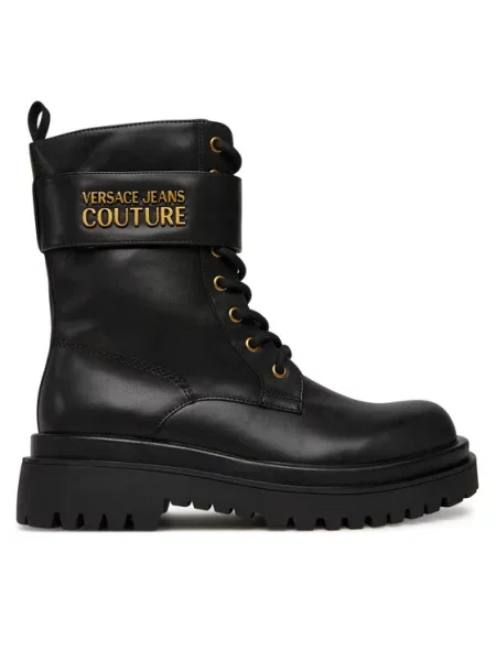 Μποτάκια Versace Jeans Couture μαύρο
