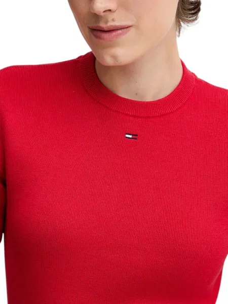 Тениска Tommy Jeans червено