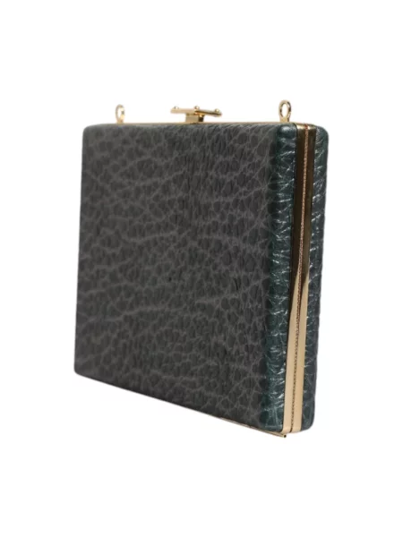 Kopertówka Dolce And Gabbana skórzana czarna