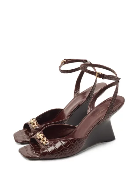 Sandale Tory Burch cu pană roșu
