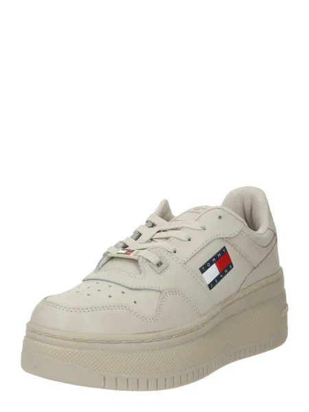Маратонки Tommy Jeans TJW RETRO BASKET FLATFORM ESS бежово