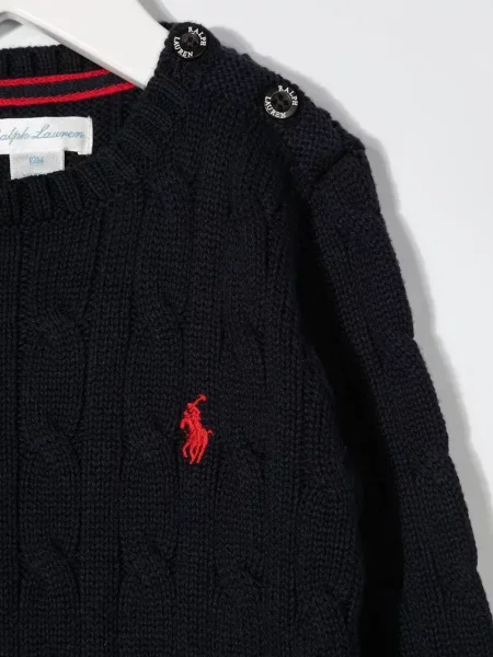 Koszulka polo dziecięca Polo Ralph Lauren niebieska