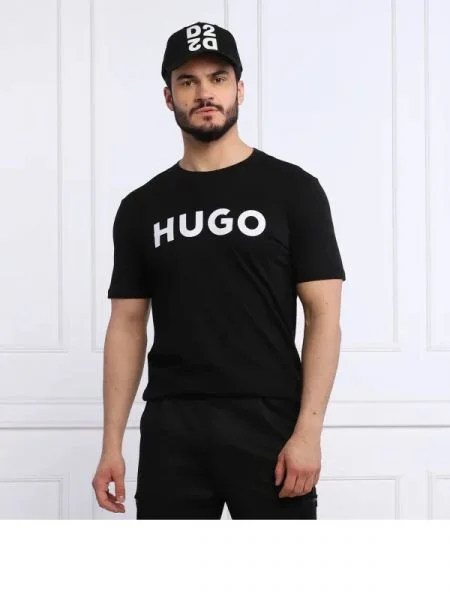 HUGO Póló Dulivio fekete
