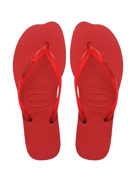 Havaianas japanke za žene SLIM SPLIT crvena